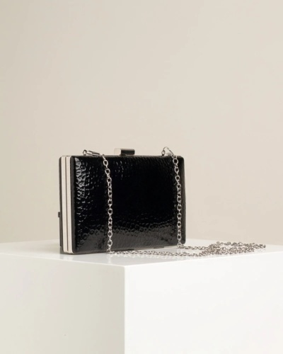 Ženska elegantna torbica T022654 crna