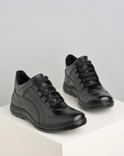 Kožne muške cipele Gazela 949-01 crne, slika 4