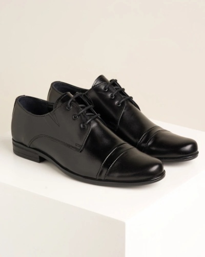 Elegantne cipele za odelo crne Gazela 4070-01, slika 3