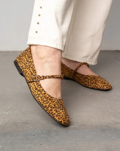 Ženske baletanke L032520 leopard print