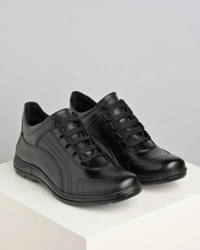 Kožne muške cipele Gazela 949-01 crne, slika 5