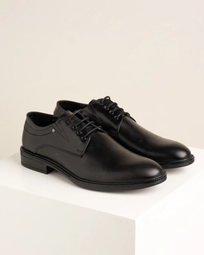 Kožne muške elegantne cipele 3480-01 crne, slika 4