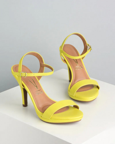 Vizzano sandale na štiklu žute, slika 7