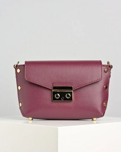 Kožna tašna 872075 bordo, slika 1