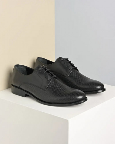 Kožne crne cipele za muškarce, slika 5