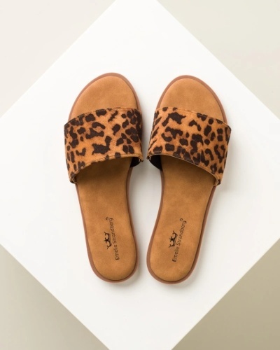 Moderne ravne papuče sa leopard prinotm, slika 4