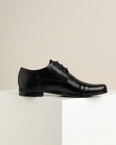 Elegantne cipele za odelo crne Gazela 4070-01, slika 8