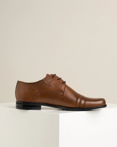 Elegantne cipele za odelo braon Gazela 4070-06, slika 6