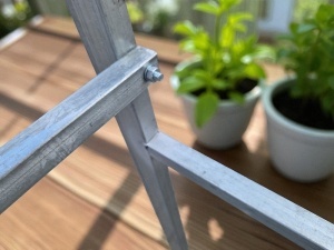 Sera Victoria Line 3x4m, otel galvanizat 40x20 mm si policarbonat 4 mm - Img 9
