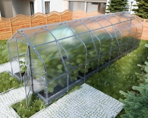 Sera Klasika DROP 2,5 x 8 m in forma de picatura - policarbonat 4 mm - Img 3
