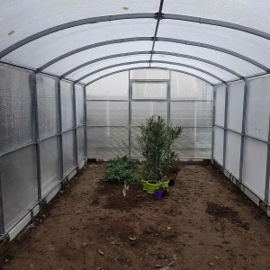 Sera Gardener 3x6 m din policarbonat – Sera de gradina cu structura metalica rezistenta - Img 4