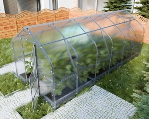 Sera Klasika DROP 2,5 x 6 m in forma de picatura - policarbonat 4 mm - Img 3