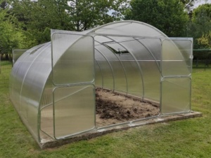 Sera policarbonat Comfort PRO 4x12 m, otel galvanizat 40x20 mm si policarbonat 4 mm - Img 5
