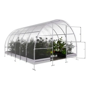 Sera policarbonat Klasika Easy 3x4m otel galvanizat 20x20mm si policarbonat 4mm