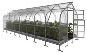 Sera Klasika DROP 2,5 x 8 m in forma de picatura - policarbonat 4 mm