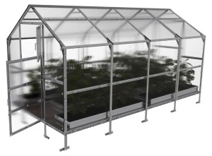 Sera Klasika BERNARD 2,35 × 4 m – cu policarbonat 4 mm