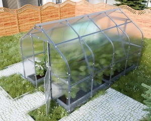 Sera Klasika DROP 2,5 x 4 m in forma de picatura - policarbonat 4 mm - Img 2