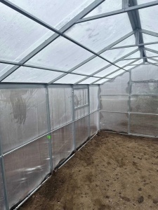 Sera Victoria Line 3x4m, otel galvanizat 40x20 mm si policarbonat 4 mm - Img 8