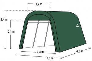 Prelata de schimb pentru garaj tip cort Shelter Logic 3x4.6 m - Img 4