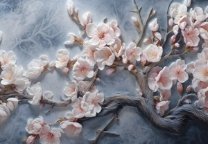 Cherry blossoms Wall Mural - 14754 - Img 1