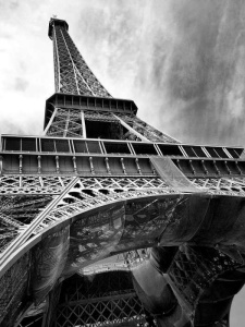Eiffel tower in Paris bedroom wall paper - 10215A - Img 1