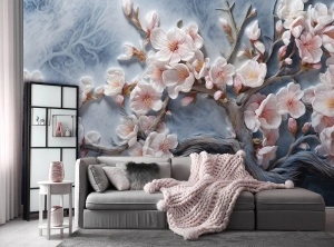 Cherry blossoms Wall Mural - 14754 - Img 2