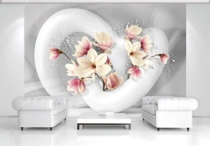 Abstract wallpaper with flowers - 3375 - Img 2