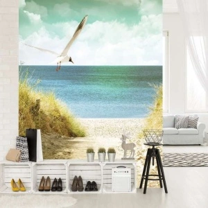 Beach sand dune wall mural - 11595A - Img 2
