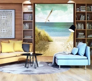 Beach sand dune wall mural - 11595A - Img 3