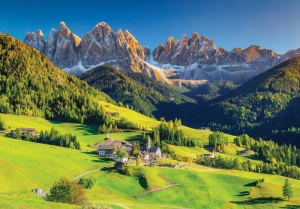 Captivating mountain view wall mural - 14018 - Img 1