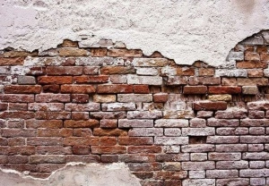 Cracked brick wall wallpaper - 10182