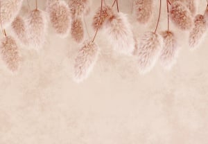 Imitation Structure Pampas Grass Wall Mural - 14533 - Img 1