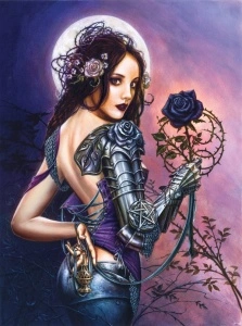 Alchemy - Rosa Noctis wall mural - 14045