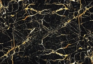 Black and gold marble wall mural - 13854