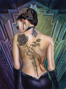 Alchemy - Rose Des Folies wall mural - 14046