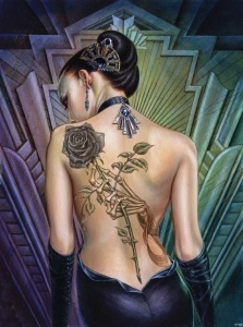 Alchemy - Rose Des Folies wall mural - 14046