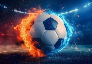 Fire Ball Wall Mural for kids- 15348 - Img 1