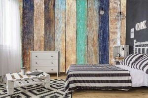 Wooden texture wallpaper in different colors - 1999 - Img 3