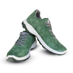 Pantofi casual S-KARP Velor - verde - Img 4