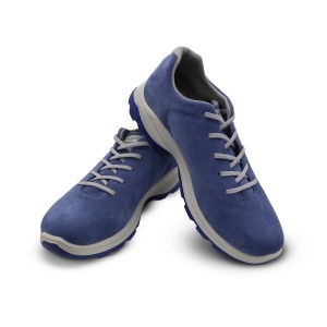 Pantofi casual S-KARP Velor - albastru - Img 3