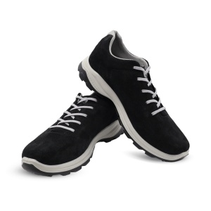 Pantofi casual S-KARP Velor - negru - Img 4