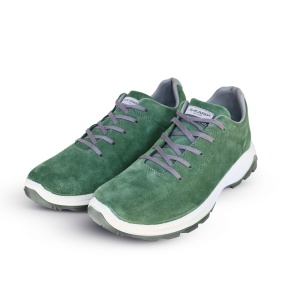 Pantofi casual S-KARP Velor - verde - Img 3
