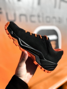 Pantofi sport S-KARP Daily RS – negru/portocaliu - Img 5