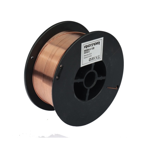 RWW0.8-1ER Sarma sudura 0,8 mm 1 kg MIG ER70S-6 ROTOR din cupru
