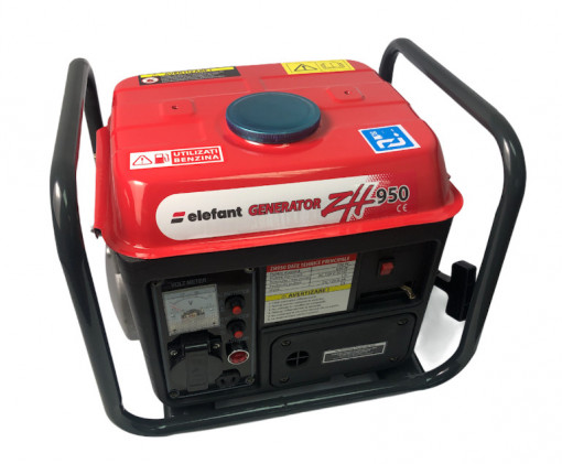 Generator pe benzina ZH950 ELEFANT, Voltmetru integrat, Ieşire curent maxim 700 W