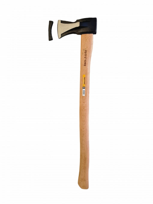 Topor despicator cu maner de lemn 2000g ROTOR