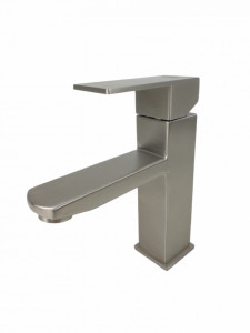 Baterie lavoar MIXXUS KUB-001 din otel inoxidabil, Monocomanda, Racorduri incluse - Img 3