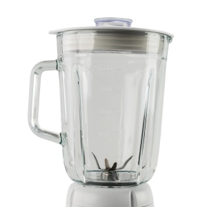 Blender 2 în 1 cu cupe din plastic și sticlă, 350 W , Material Fără BPA, BÖHM BM5010 - Img 8