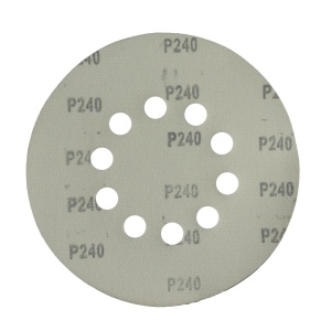 Disc abraziv pentru slefuitor cu excentric KD225.240 PROCRAFT (Set 10 buc) Diametru: 225 mm Granulatie: P240 - Img 2