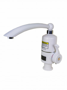 MIXXUS Electra 120-E robinet instant electric pentru apa, 3 kW din plastic si otel inoxidabil - Img 1